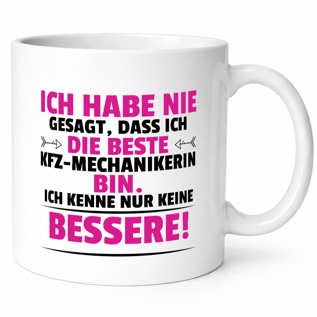 Die Beste KFZ-Mechanikerin | Mechaniker KFZ Humor Geschenkidee Tasse