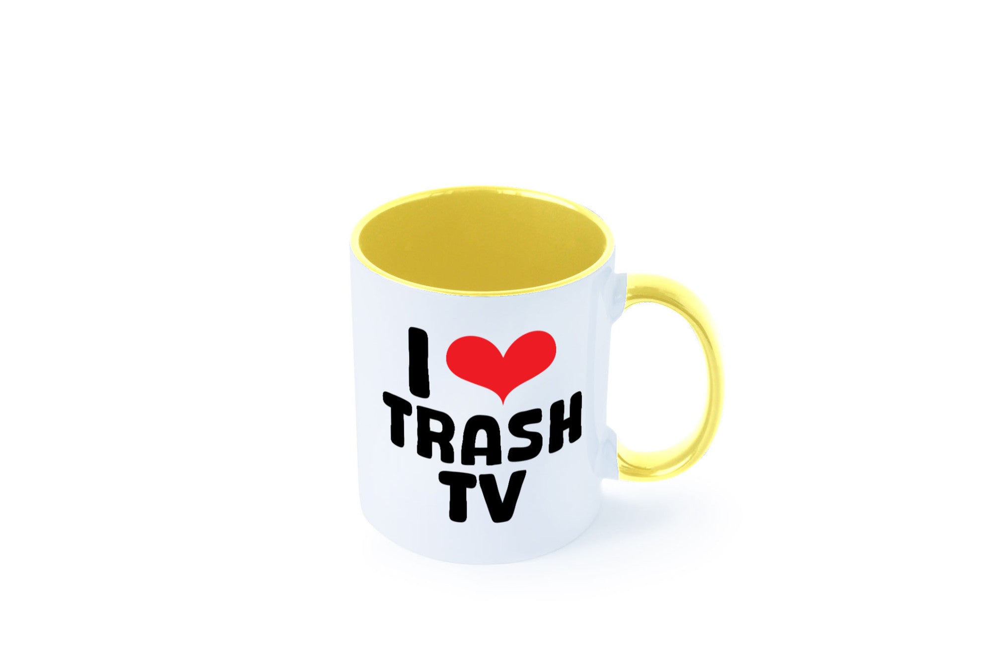 I love Trash TV | v2 lustig Humor Geschenkidee Geschenk Tasse