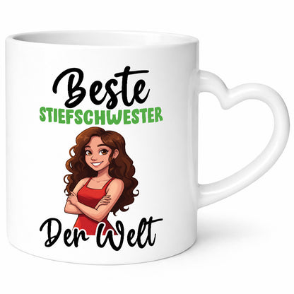 Beste Stiefschwester | Stiefmutter lustiger Spruch Geschenk Familie