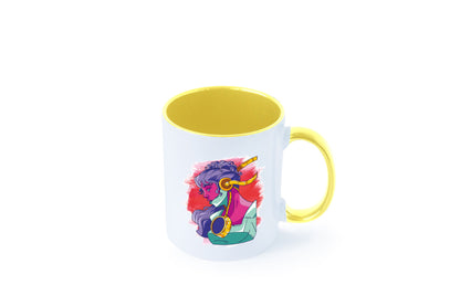 Zeichnung | Kunst Tasse Frauen Motiv cooles Design Humor Geschenkidee