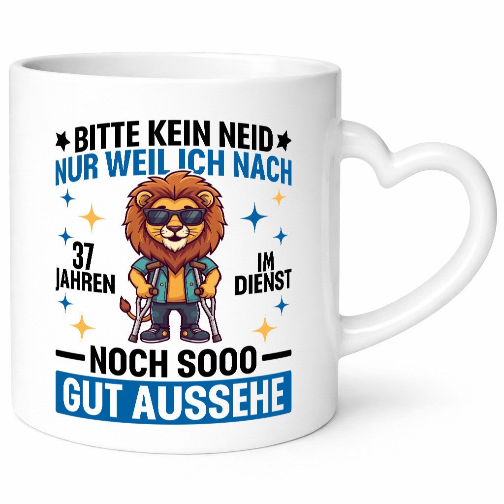 37 Jahre im Dienst | Arbeitsjubiläum Arbeit Humor Kollegen Büro Geschenkidee