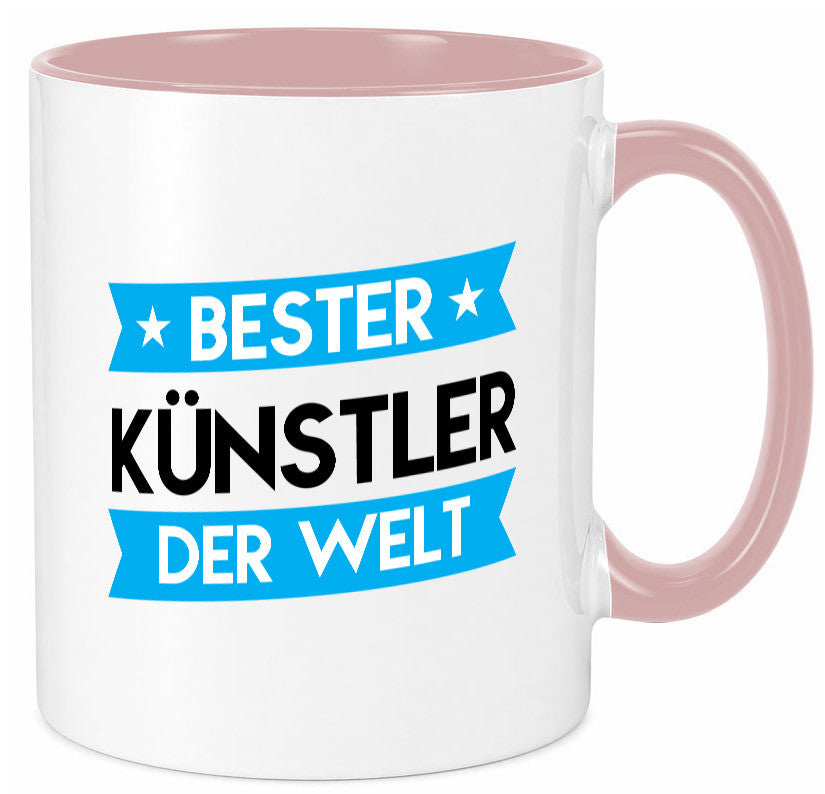 Bester Künstler | Spruch lustig Kunst Humor Geschenkidee Geschenk Tasse