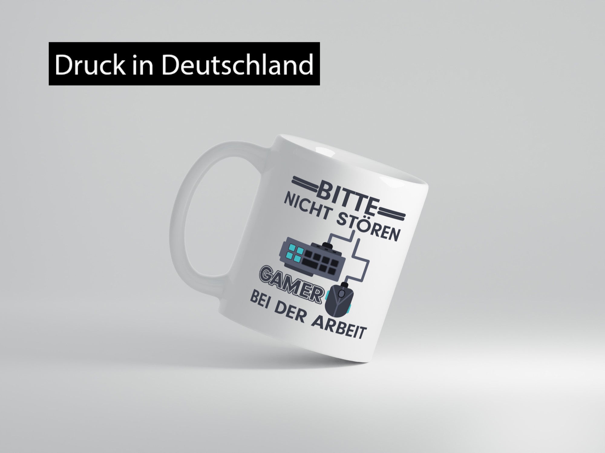 Gamer bei der Arbeit | Gaming Tasse Teenager Spruch Humor Kollegen Büro