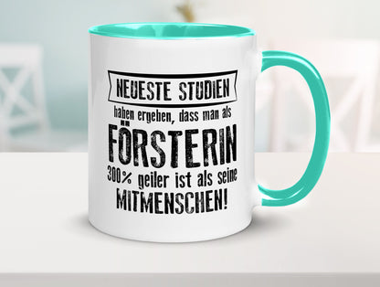 Neuste Studien: Försterin | Forst Arbeit Geschenkidee Kollegen Büro Humor Tasse
