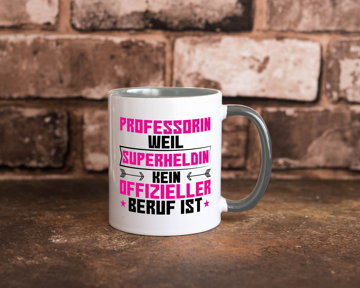Superheldin Professorin | Uni Universität Geschenk Humor Geschenkidee lustiger