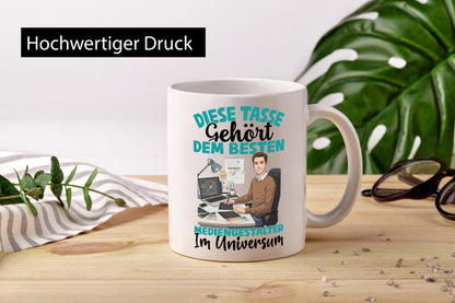 Im Universum: Mediengestalter | Medien Geschenk Humor Geschenkidee lustiger