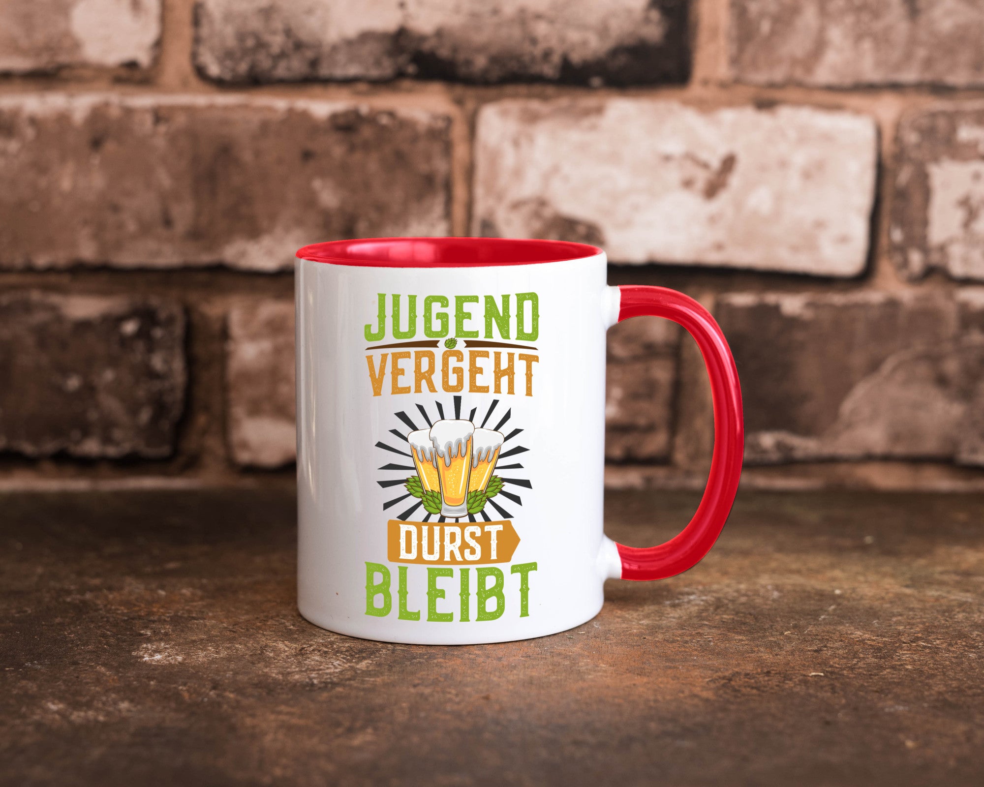 Jugend vergeht durst bleibt | Biertrinker Bierliebhaber lustiger Spruch