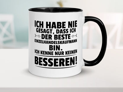 Der Beste Einzelhandelskaufmann | Einzelhandel lustiger Spruch Geschenk Humor Tasse