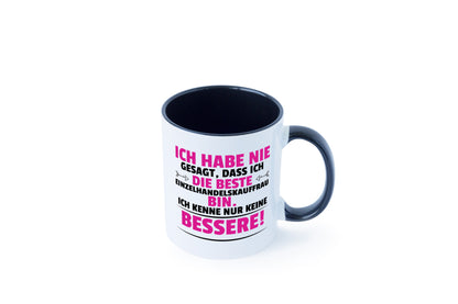 Die Beste Einzelhandelskauffrau | Einzelhandel Geschenkidee Humor Tasse