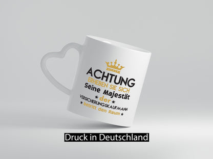 His Majesty Insurance Salesman | Salesman Gift Idea Humor Mug