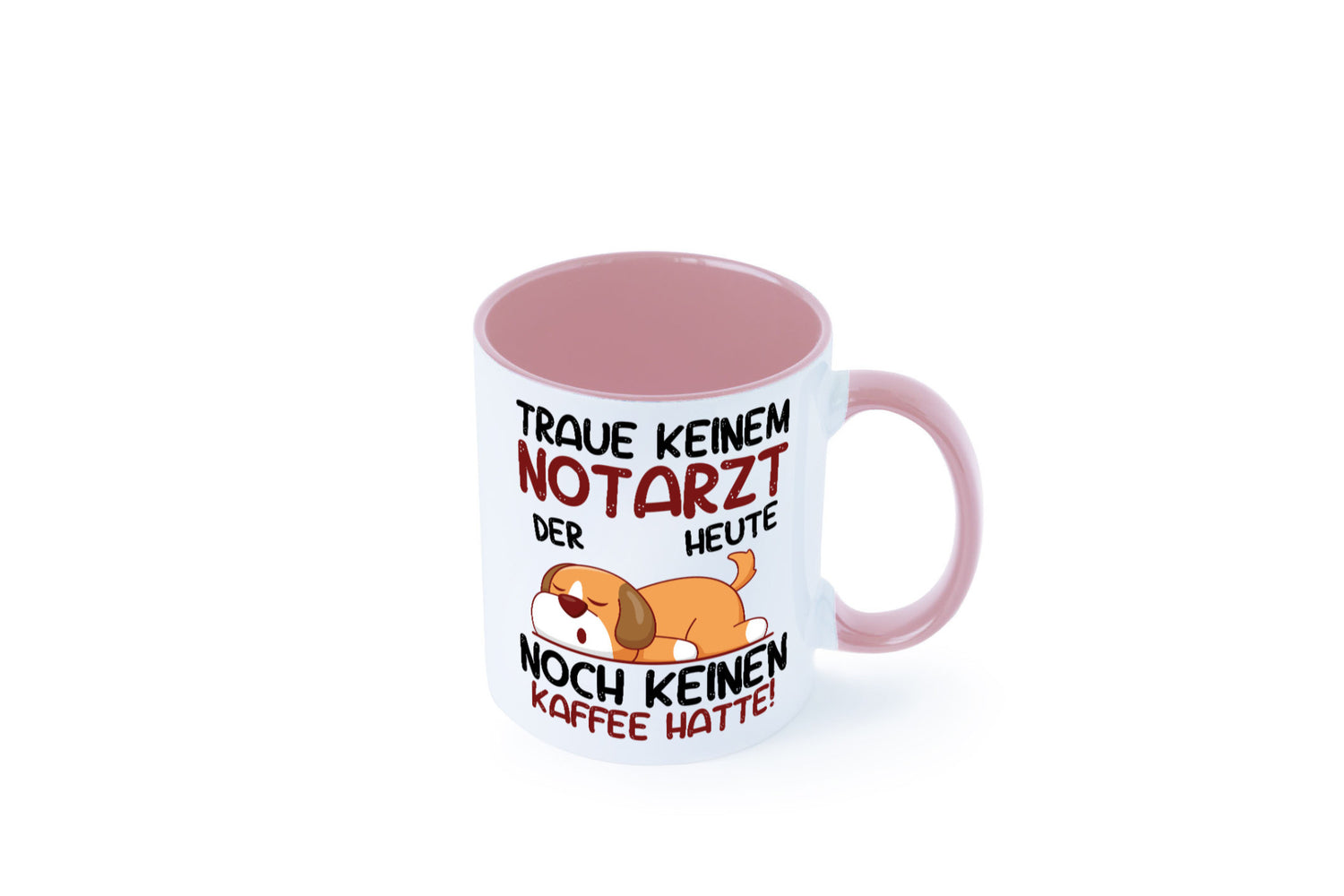 Traue keinem Notarzt | Arzt Geschenk Humor Geschenkidee lustiger Spruch Tasse