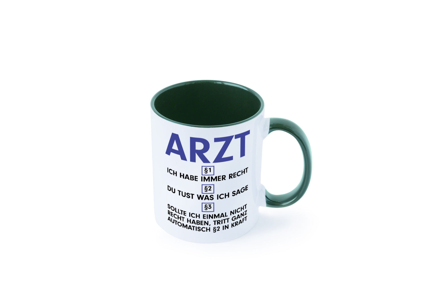 Ich habe immer Recht Arzt | Medizin Doktor Facharzt v2 Humor Geschenkidee Tasse