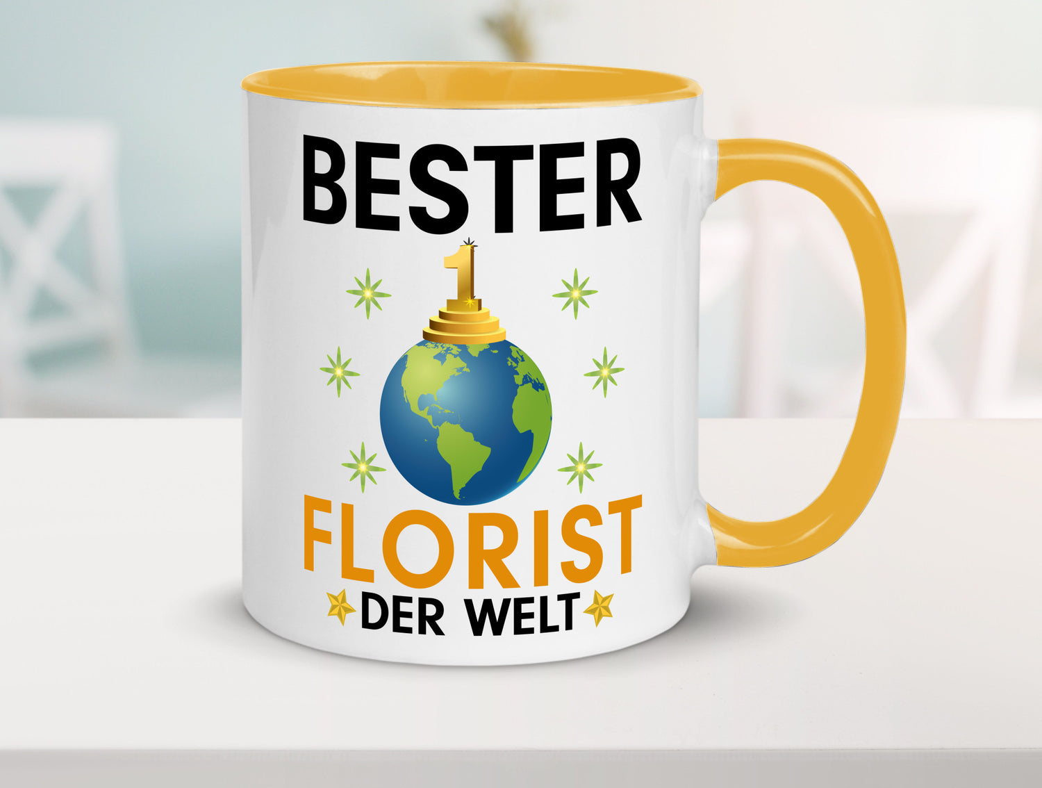 Welt Bester Florist | Blumen Verkäufer Humor Geschenkidee Tasse