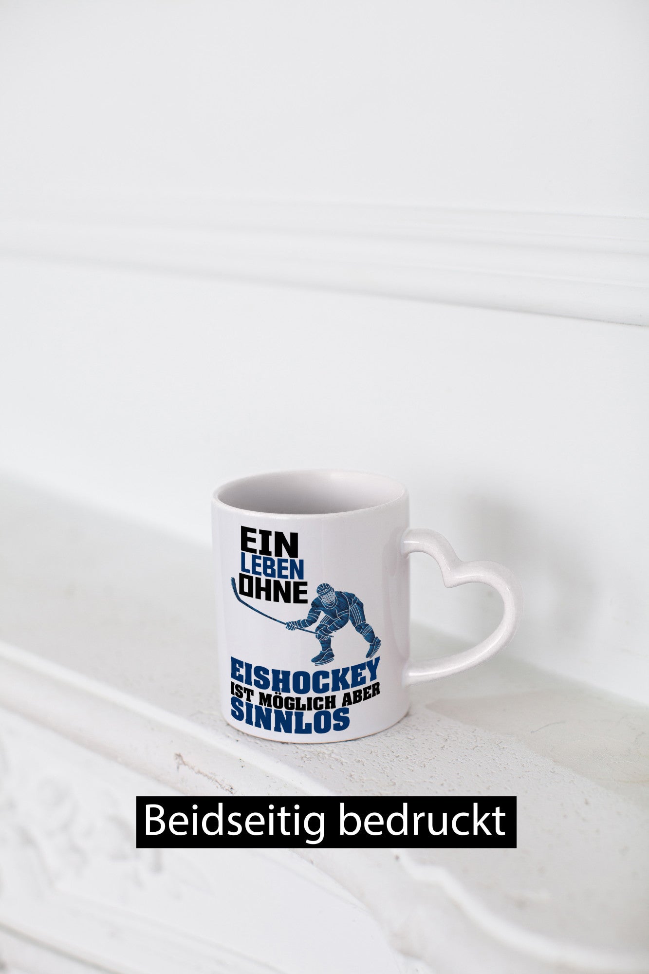 Eishockey | Eishockeyspieler Tasse Eishockeyfan lustiger Spruch Geschenk Humor