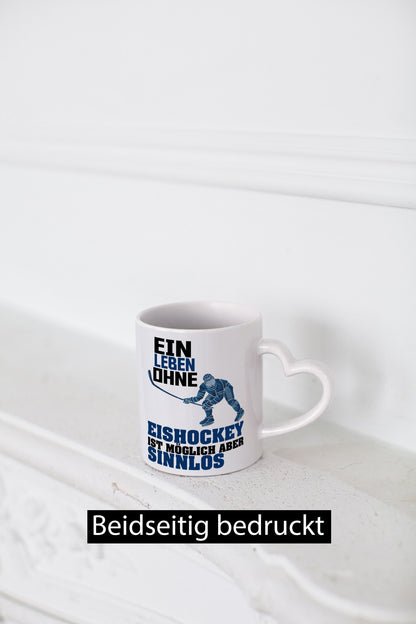 Eishockey | Eishockeyspieler Tasse Eishockeyfan lustiger Spruch Geschenk Humor