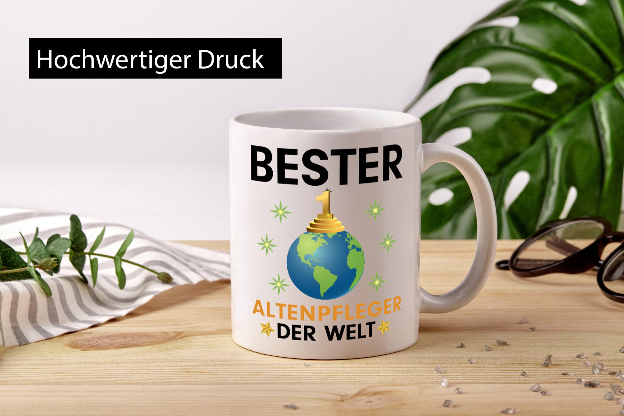 Welt Bester Altenpfleger | Pflegepersonal Altenheim lustig Humor Geschenkidee