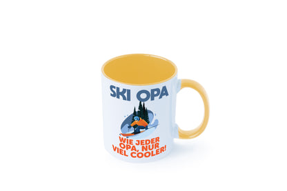 Ski Opa, normal, nur cooler | Skifahrer Bäume Schnee Geschenkidee Familie Humor