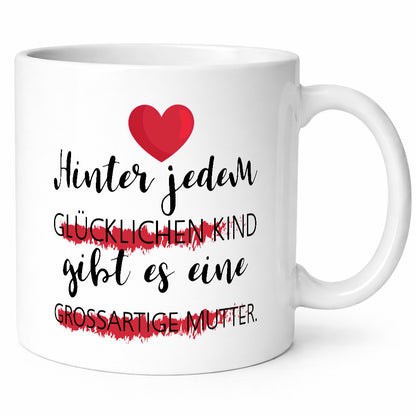 Glückliches Kind | Großartige Mutter Mutterliebe lustig Familie Geschenkidee