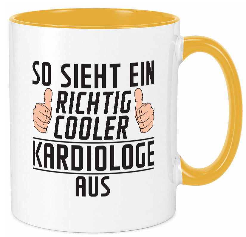 Richtig Cooler Kardiologe | Kardiologie lustiger Spruch Geschenk Humor
