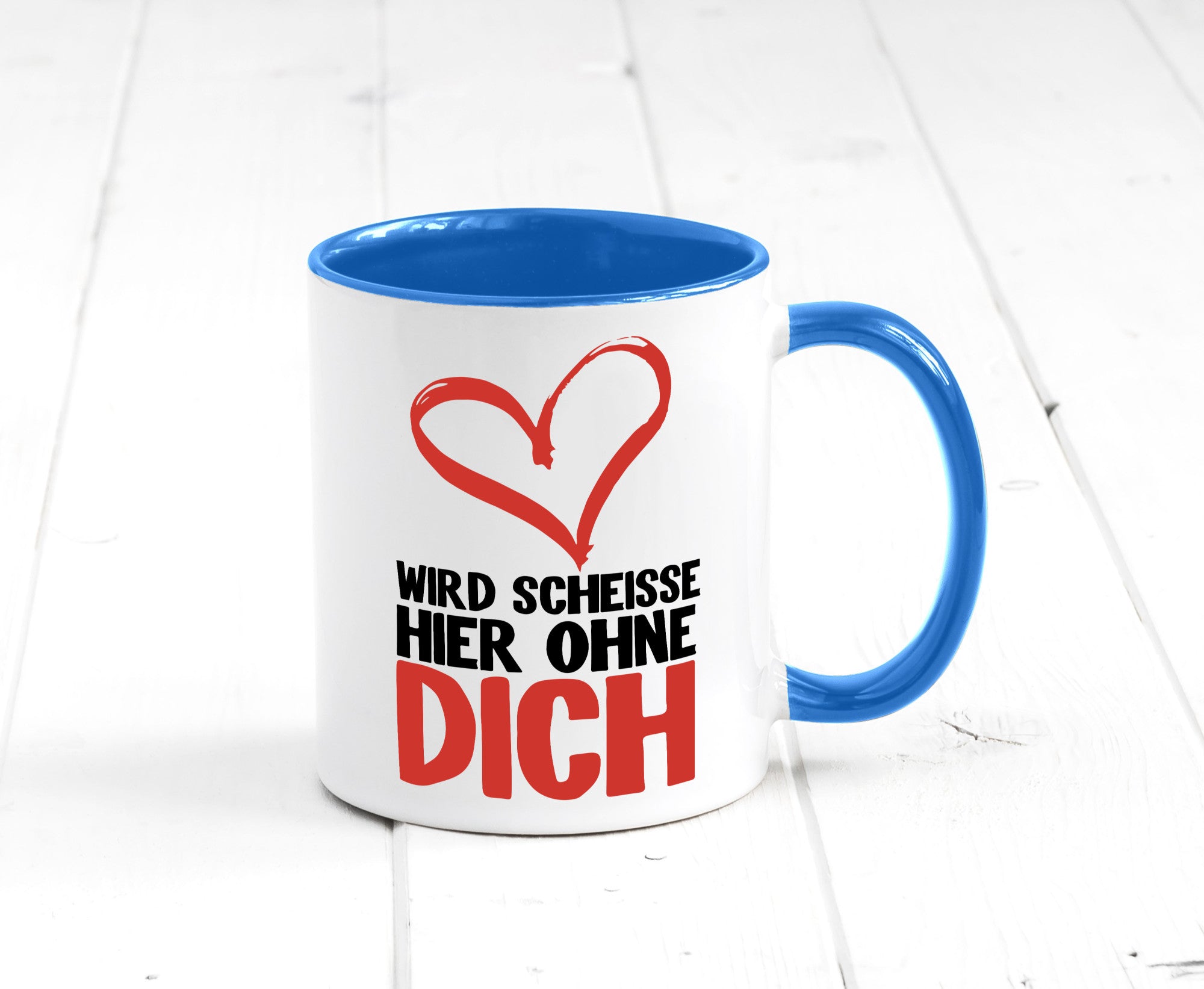 Wird Scheisse Geschenk Humor Geschenkidee lustiger Spruch Tasse