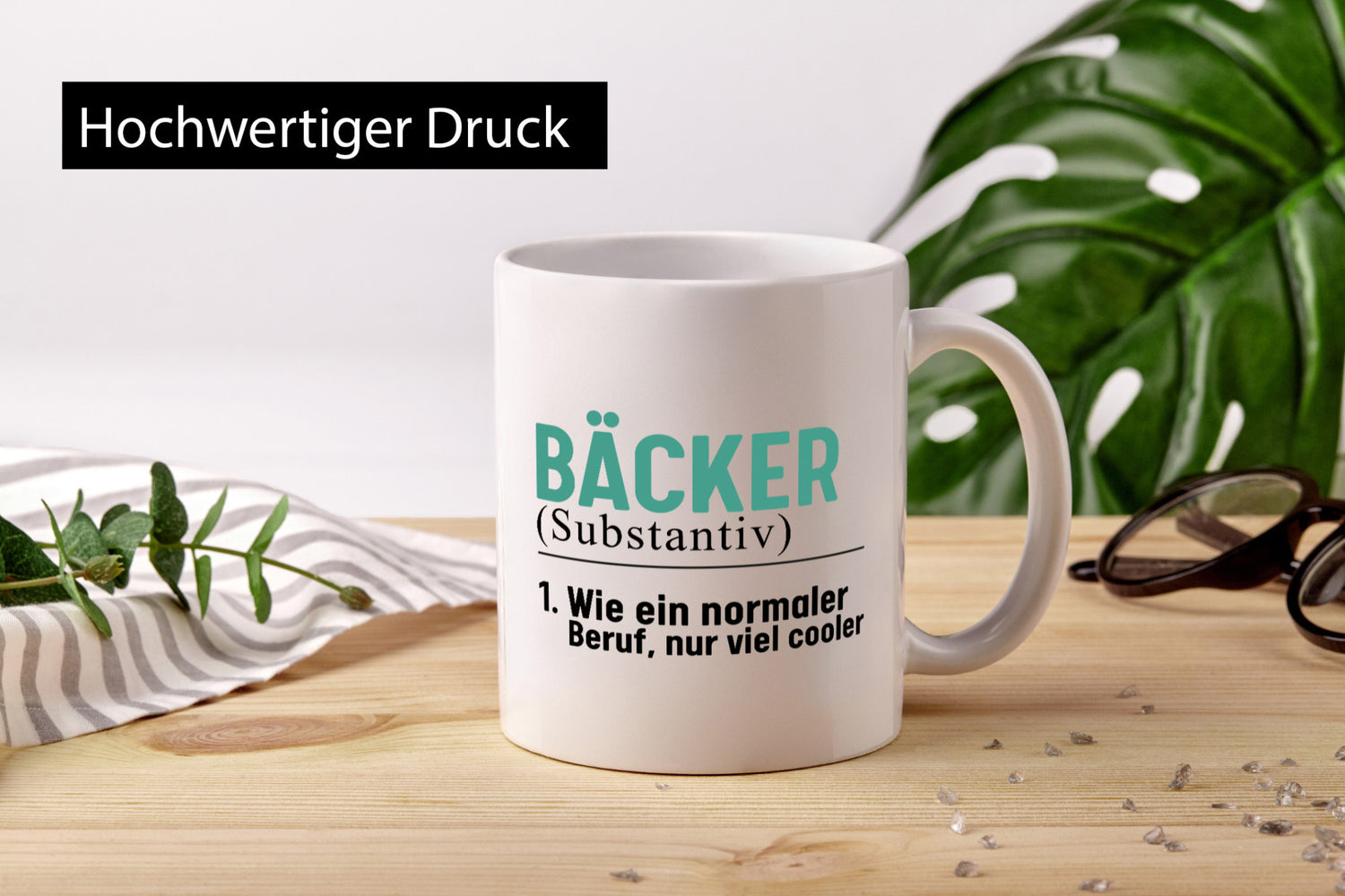 Bäcker wie ein normaler Beruf nur viel Cooler Geschenkidee Arbeit Kollegen Büro