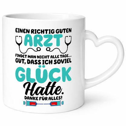 Richtig guter Arzt | Dankeschön Tasse Ärzte Spruch vl4 lustig Humor