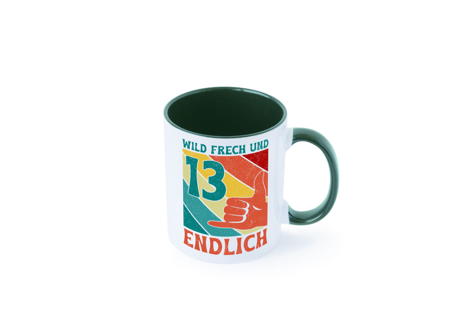 13. Geburtstag | 13 Jahre Wild und Frech Humor Geschenkidee Tasse