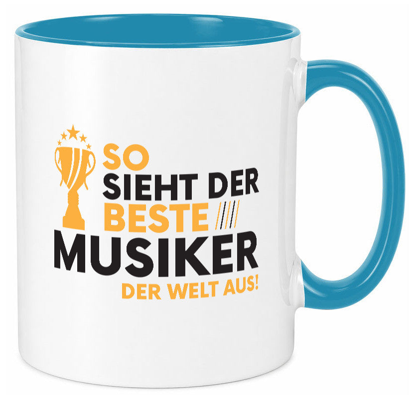 Der Weltbeste Musiker | Musik Musikant lustig Humor Geschenkidee Geschenk Tasse