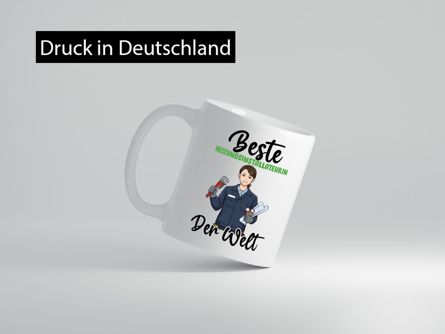 Beste Heizungsinstallateurin | Heizung v2 lustiger Spruch Geschenk Humor