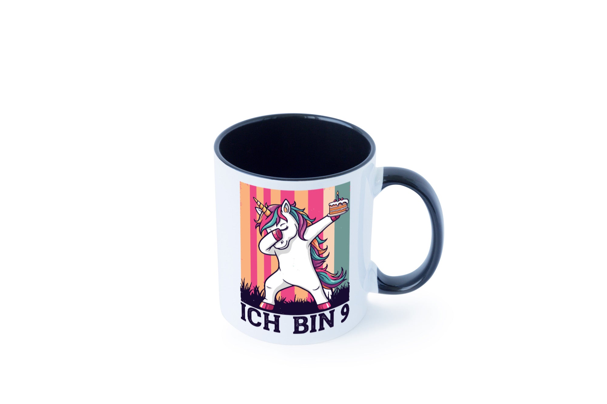 9 Geburtstag | Einhorn Damping Mädchen Humor Geschenkidee Tasse