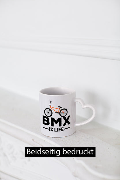 BMX Tasse | is Life Fahrrad Rennrad Fahrer Geschenkidee Humor