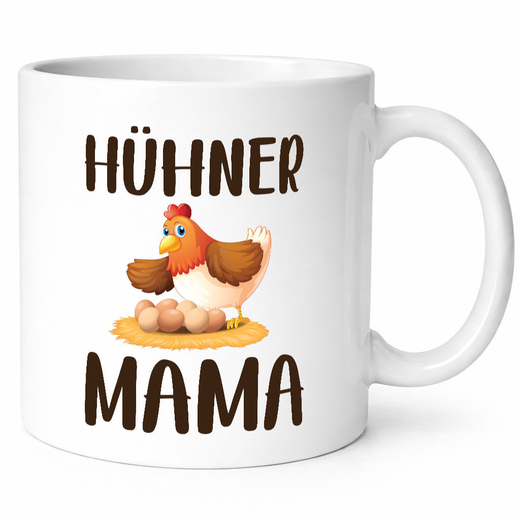 Hühner Mama | Glucke Eier Geschenk Familie Geschenkidee lustiger Spruch Tasse