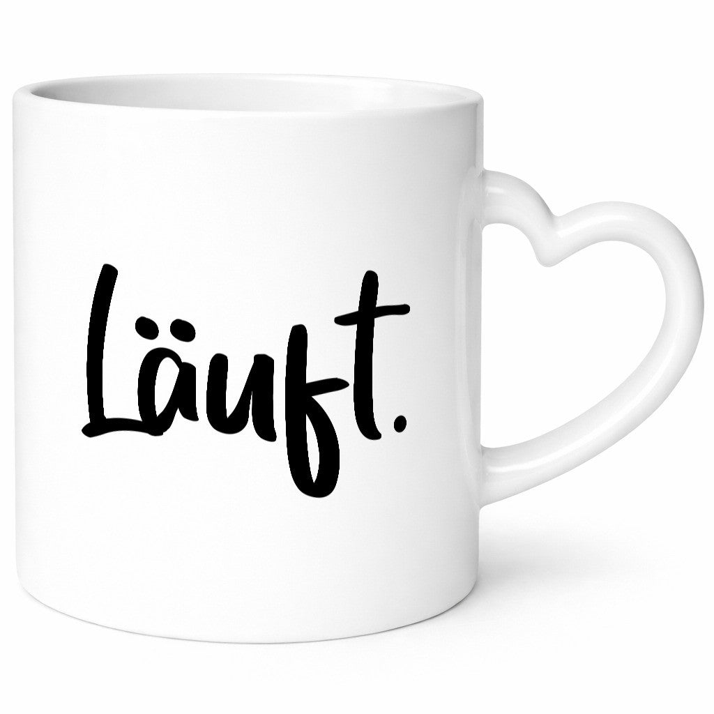 Läuft | jogging Wandern Motivation v2 lustiger Spruch Geschenk Humor