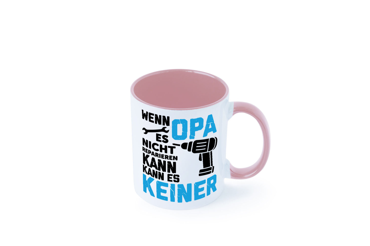 Wenn opa es nicht Reparieren kann | für alles Geschenkidee Familie Humor Tasse