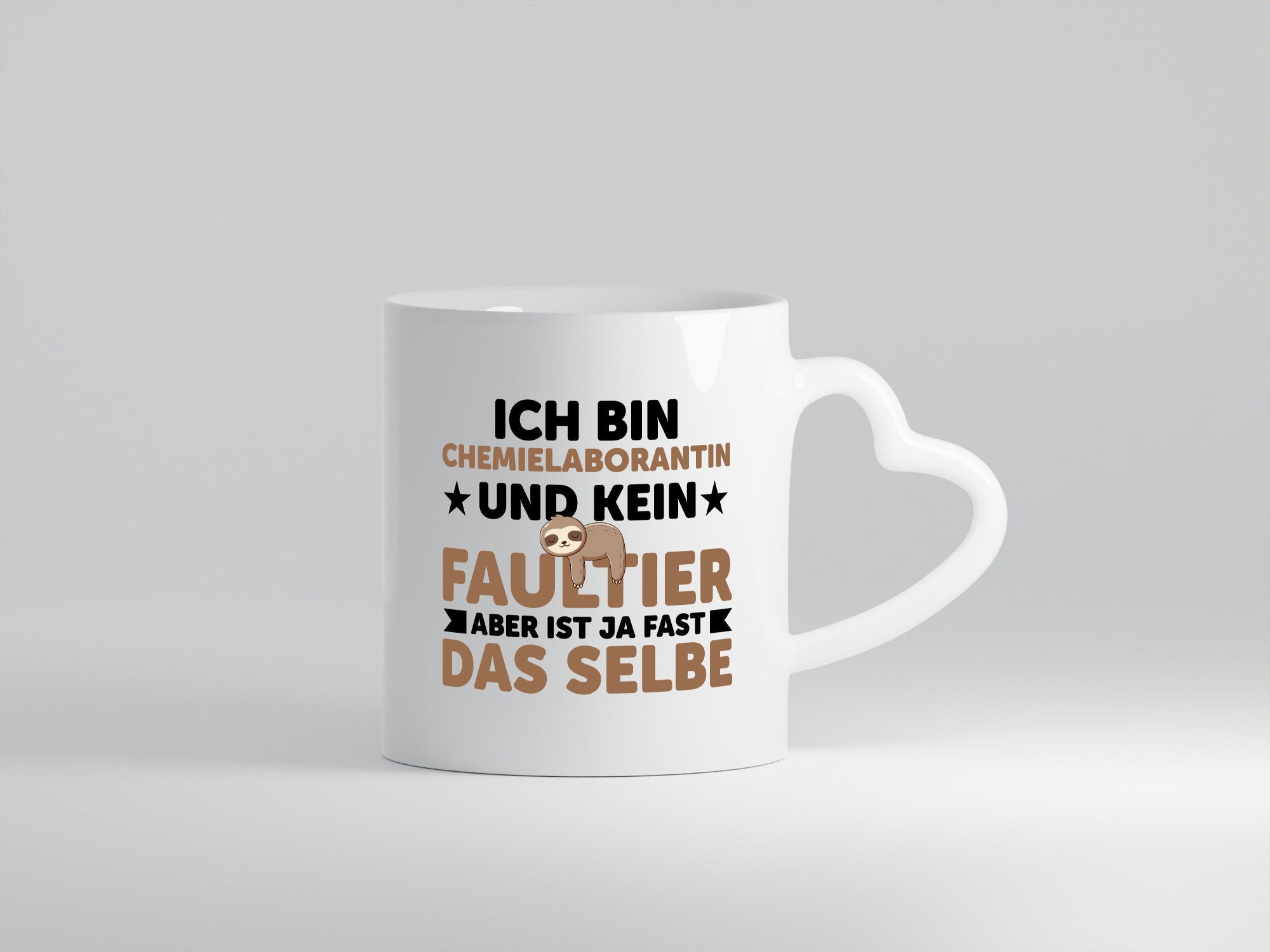 Ich bin kein Faultier: Chemielaborantin | Laborantin Humor Tierliebhaber