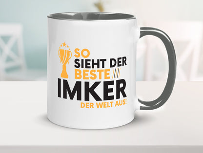 Der Weltbeste Imker | Imkerei lustiger Spruch Geschenk Humor Geschenkidee Tasse