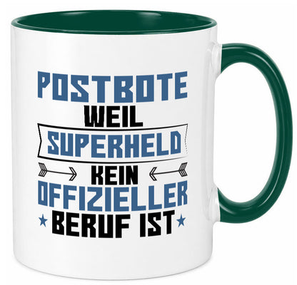 Superheld Postbote | Beruf Post Briefträger Geschenk Arbeit Kollegen Büro