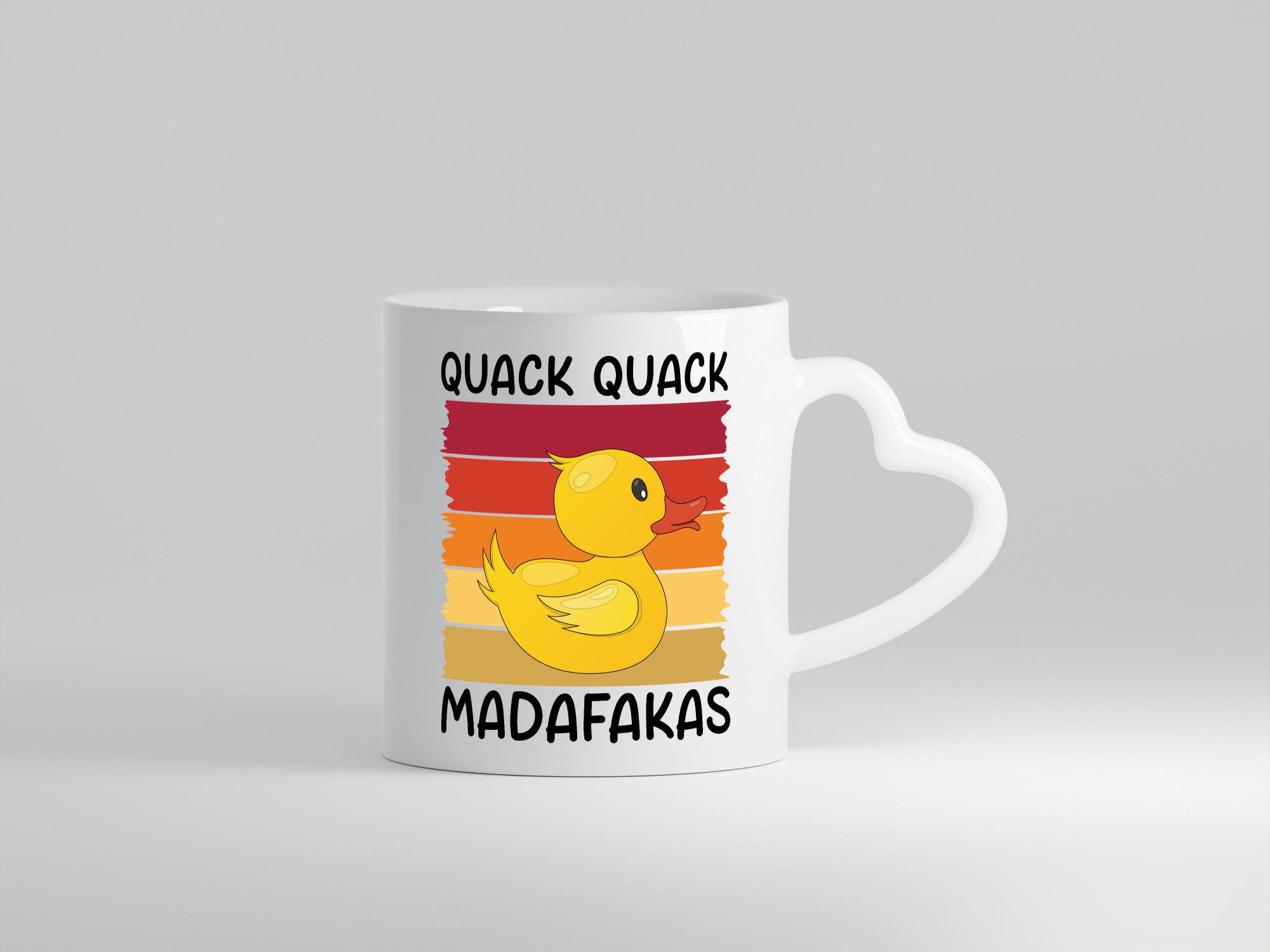 Quack Madafakas | Gummiente Ente Entchen v2 Humor Geschenkidee Tasse