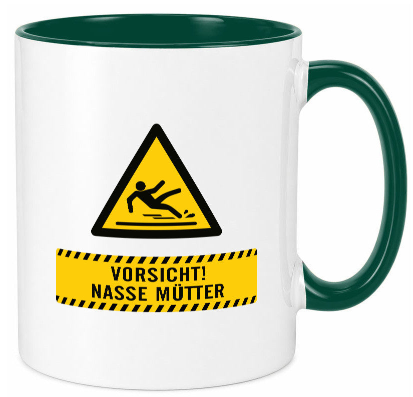 Vorsicht Nasse Mütter | Muttertag Geschenk Familie Geschenkidee lustiger Spruch