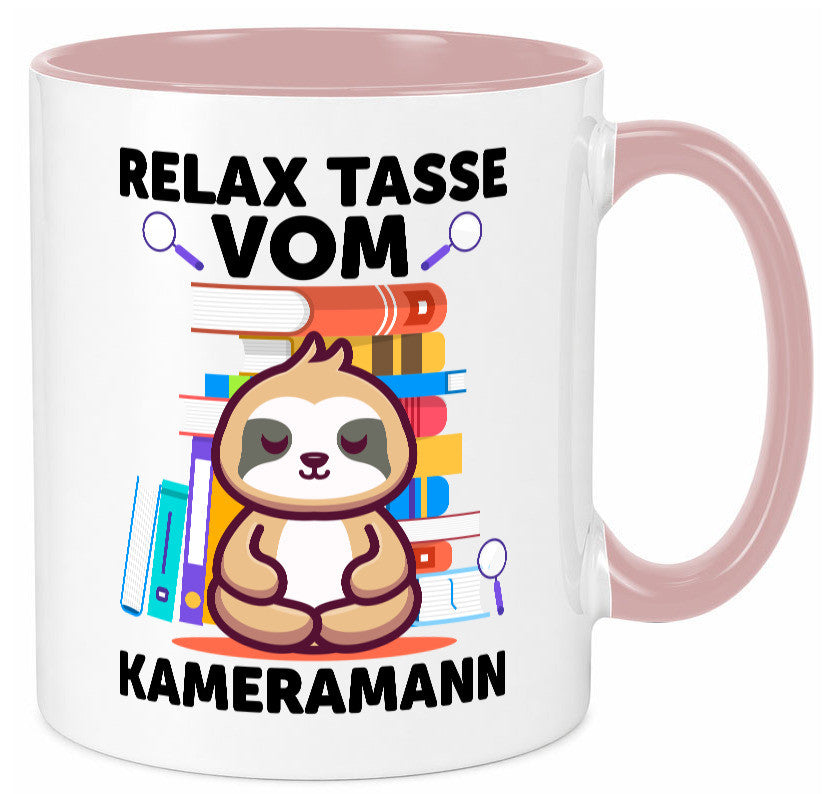 Relax Tasse: Kameramann | Kamera Humor Geschenkidee Tasse