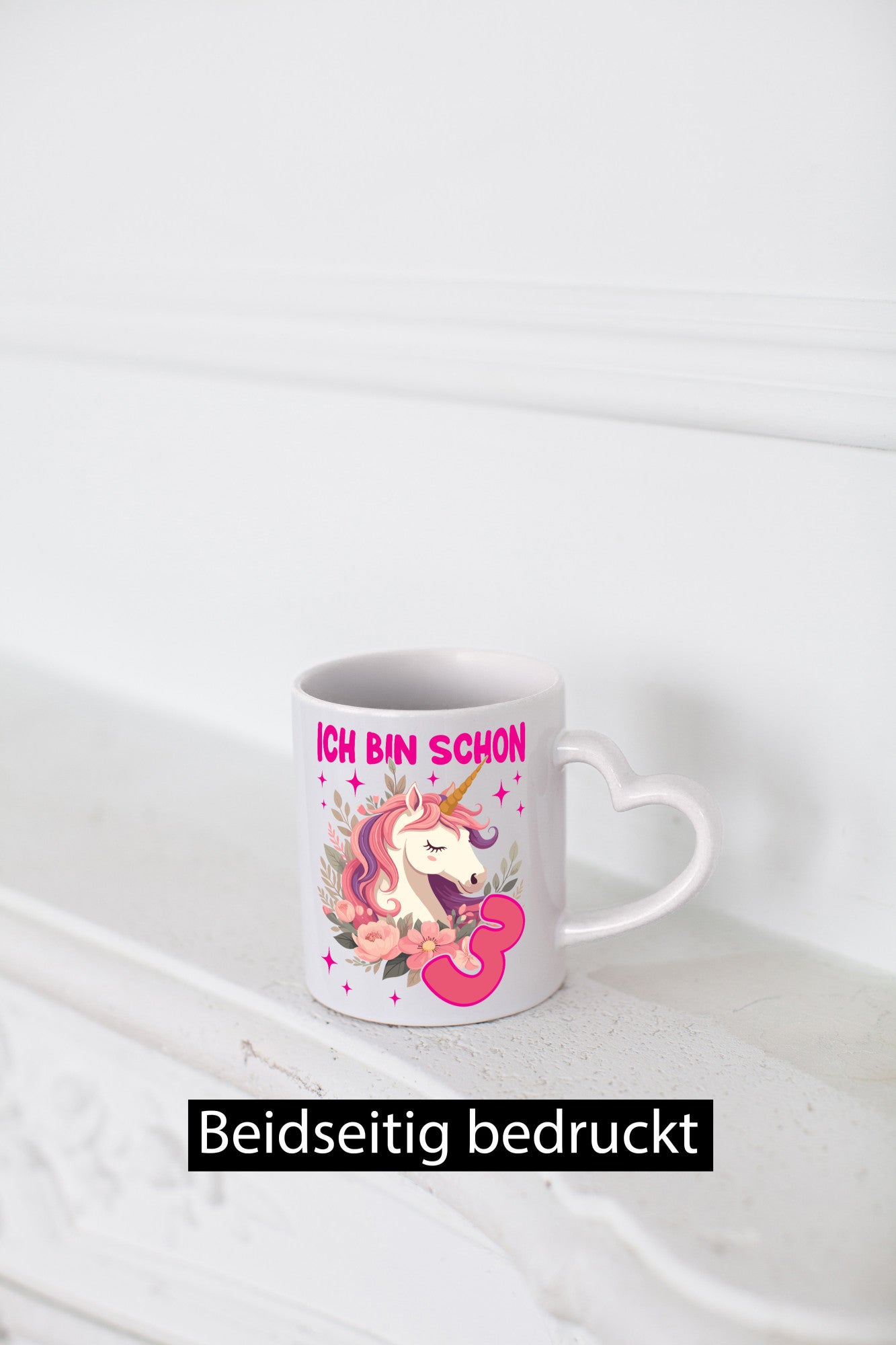 3. Geburtstag | 3 Jahre Einhorn Mädchen lustig Geschenkidee Geschenk Tasse