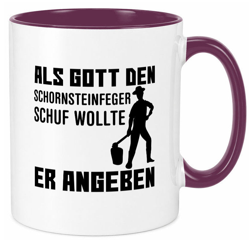 Schornsteinfeger | Kaminkehrer Tasse Spruch Humor lustiger Geschenk Geschenkidee
