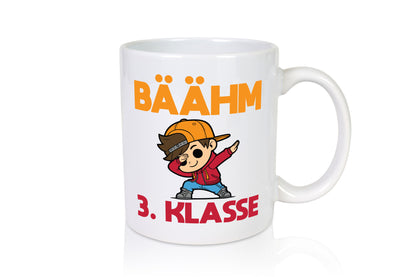 Bäähm 3. Klasse | Schule Junge lustig Humor Geschenkidee Geschenk Tasse