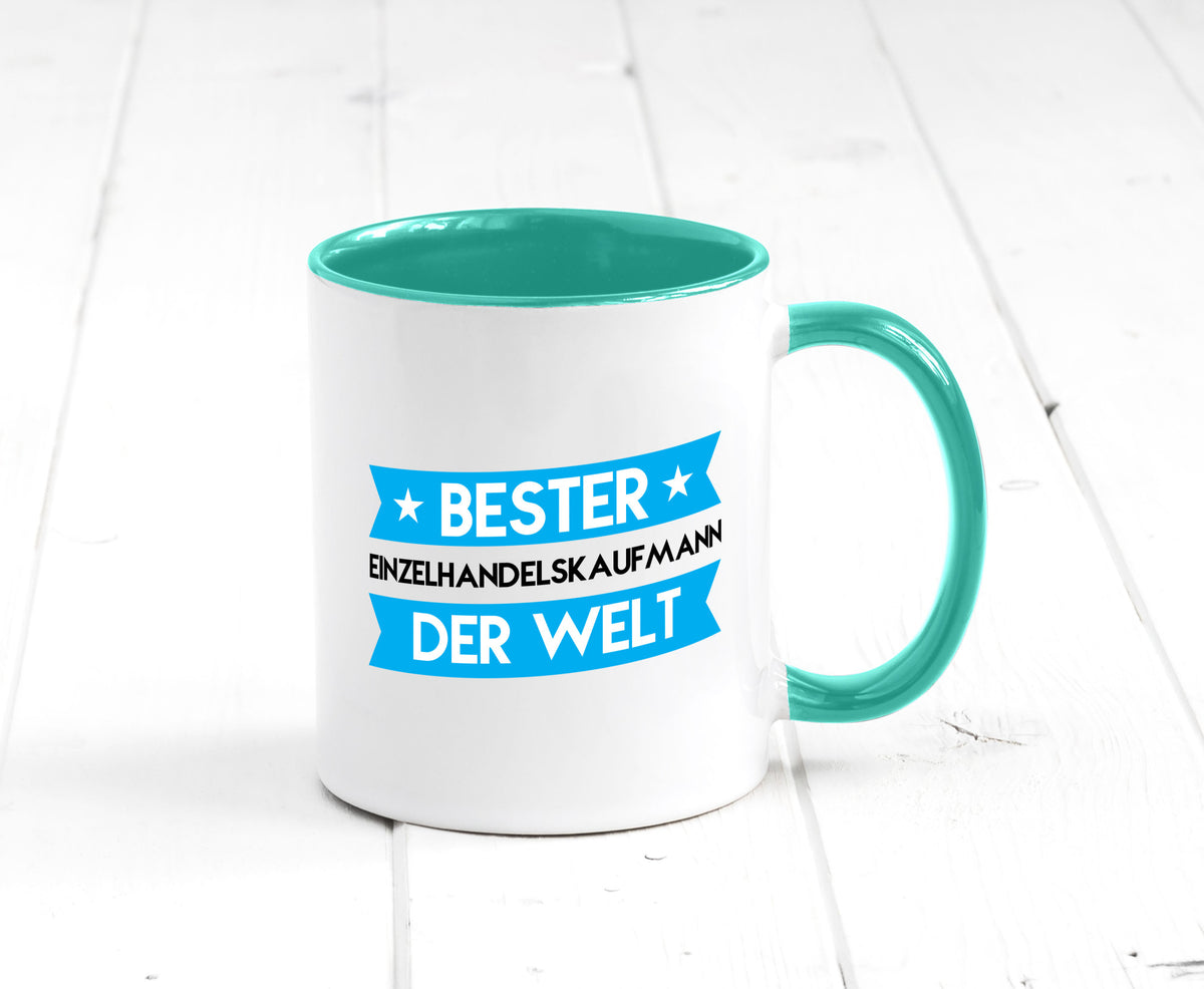 Bester Einzelhandelskaufmann | Einzelhandel Geschenk Humor Geschenkidee Tasse