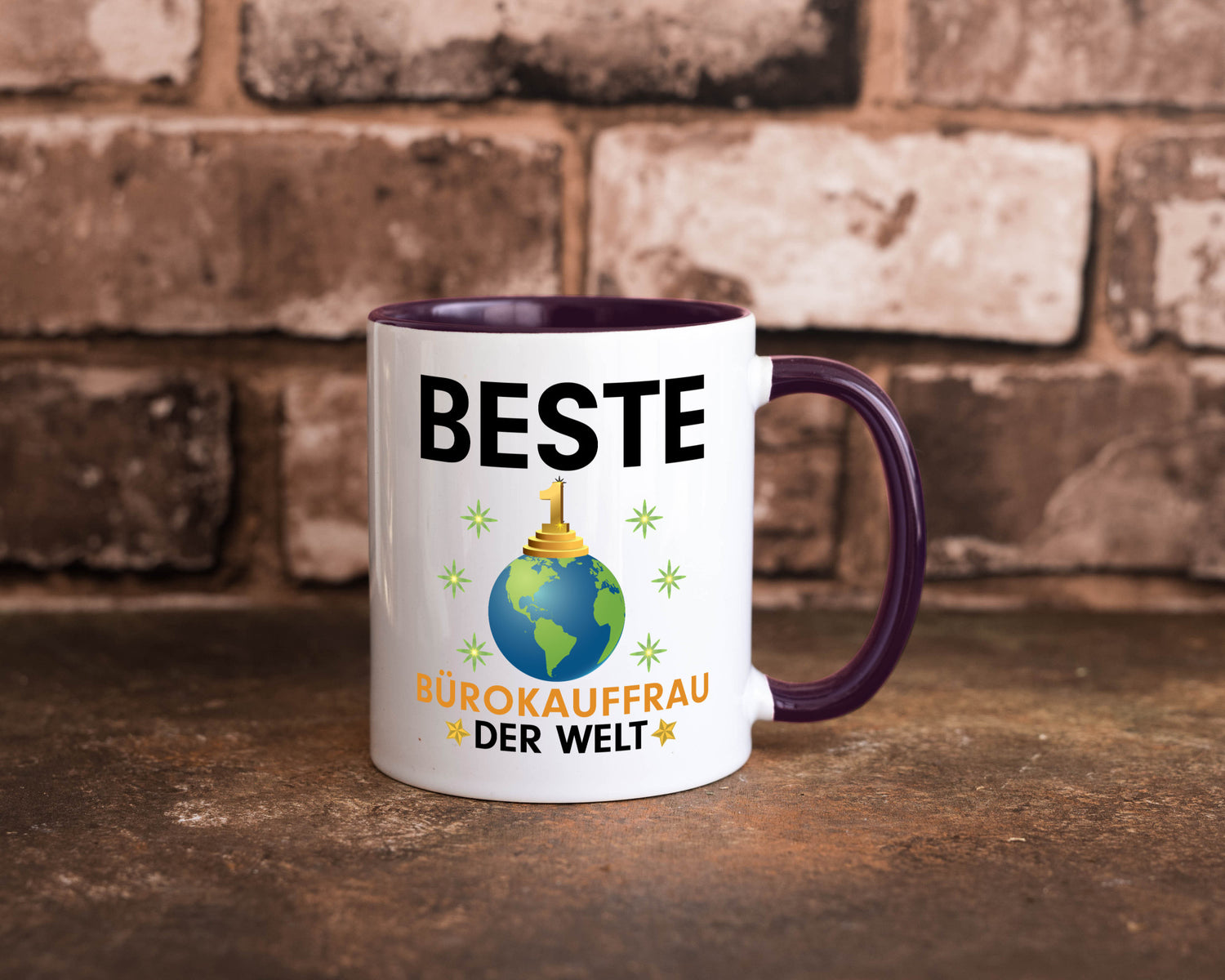 Welt Beste Bürokauffrau | Kauffrau Geschenk Arbeit Kollegen Büro lustiger