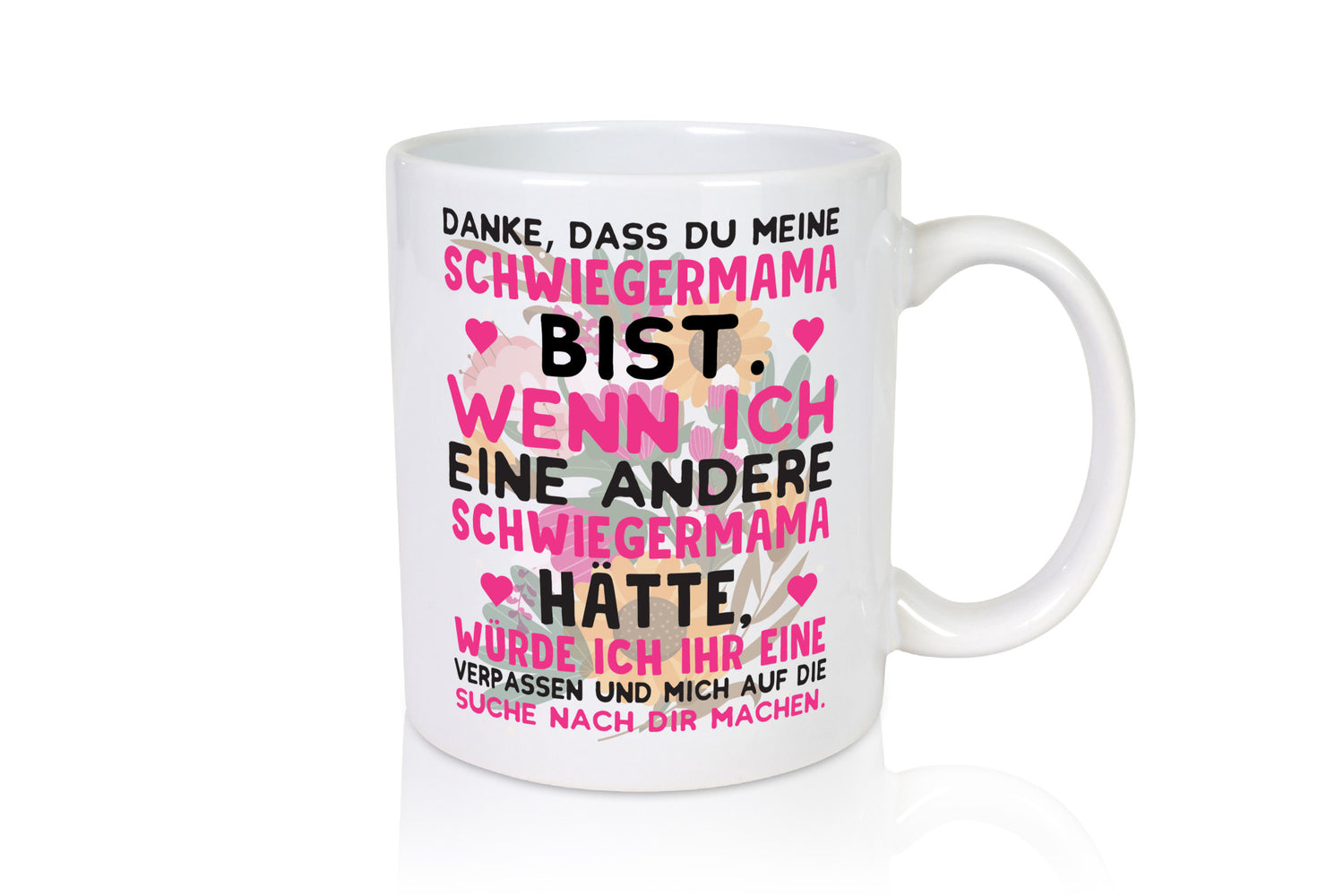 Danke Schwiegermama | Schwiegermutter Tasse Spruch lustig Familie Geschenkidee
