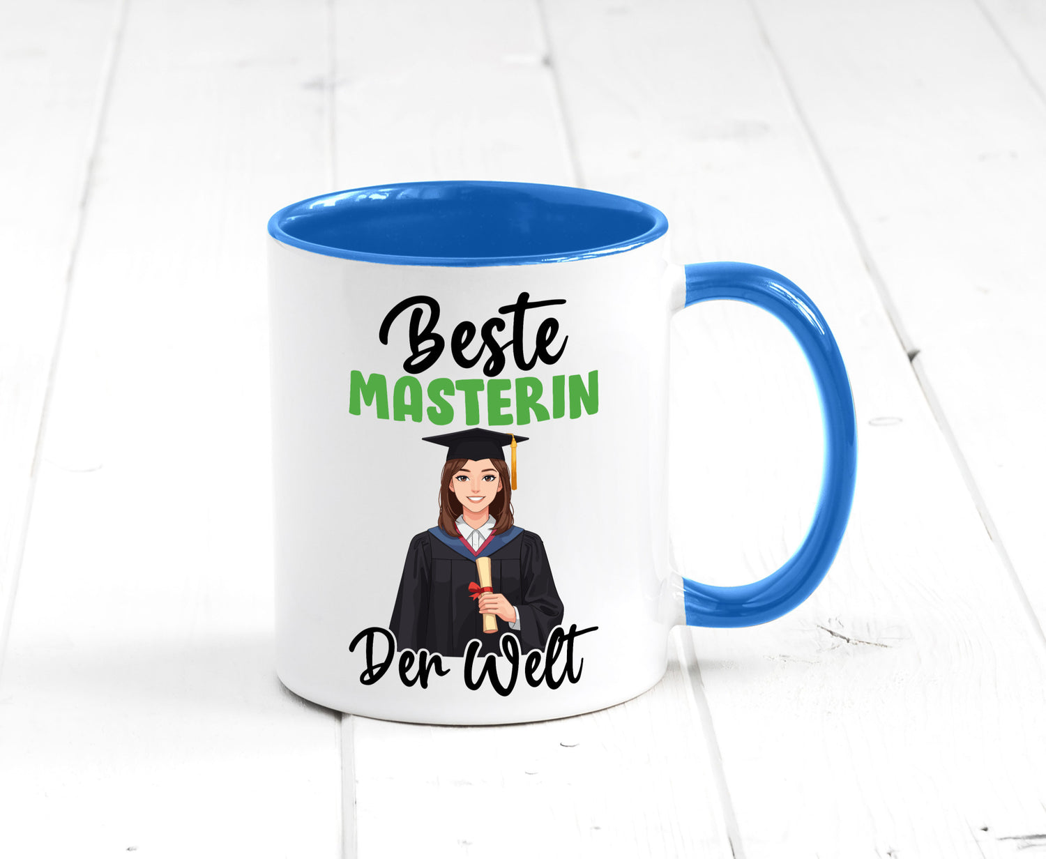 Beste Masterin | Student Uni Studium Humor Geschenkidee Tasse