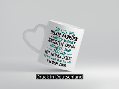 Ich liebe Dich | Tasse romantisch Beziehung Geschenk Familie Geschenkidee