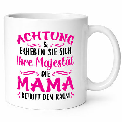 Achtung erheben sie sich | mama betritt den Raum lustig Familie Geschenkidee