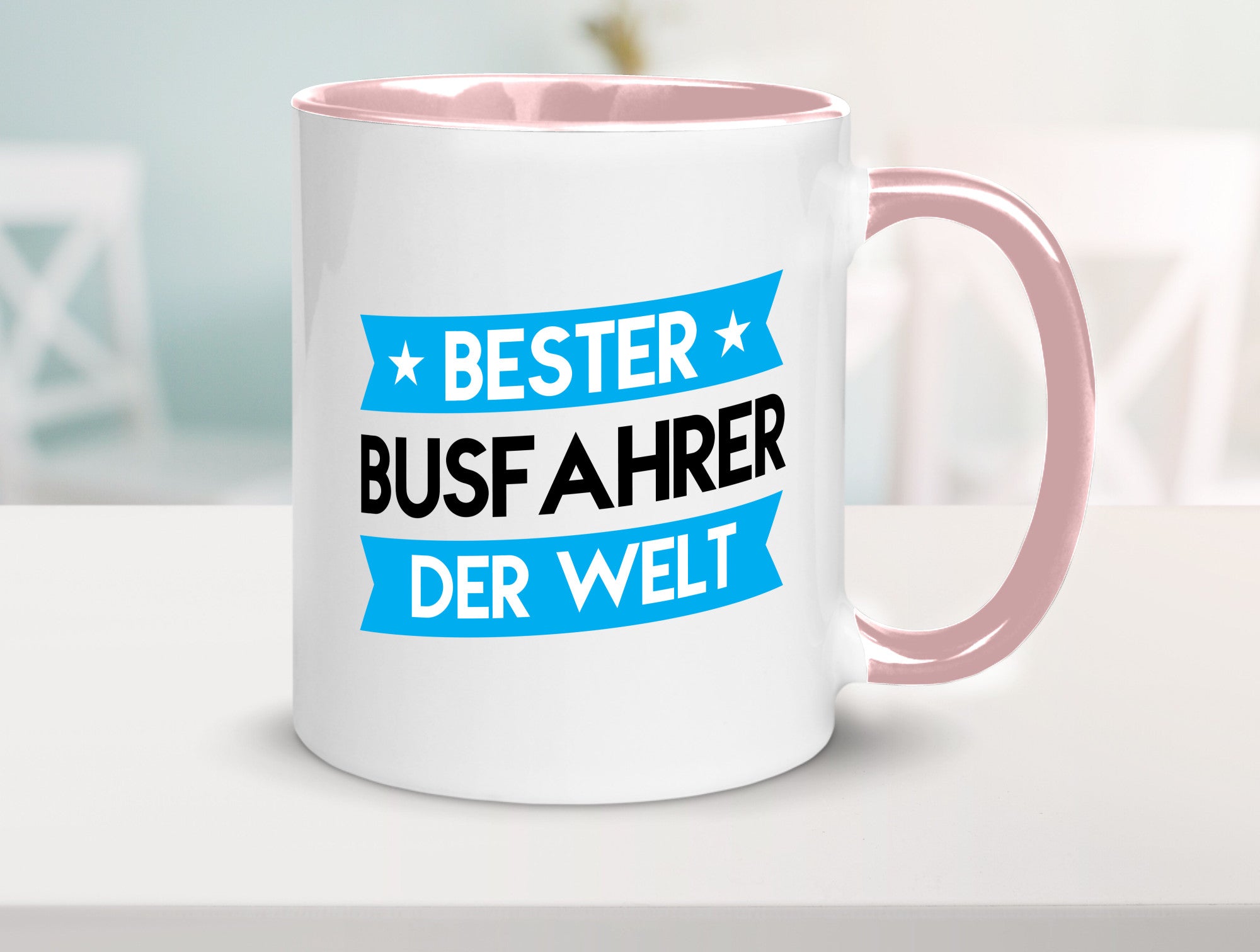 Bester Busfahrer | Berufsfahrer Fahrer v2 Geschenkidee Arbeit Kollegen Büro